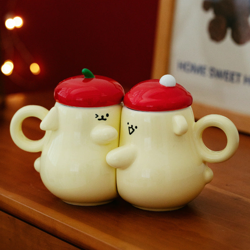 Ceramic Cute Couple Cups