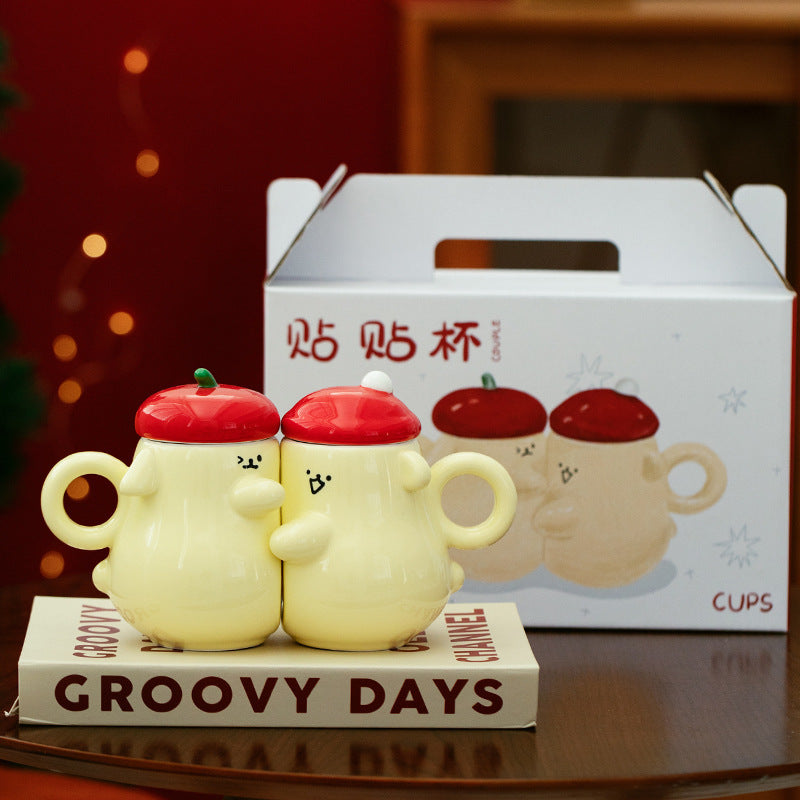 Ceramic Cute Couple Cups