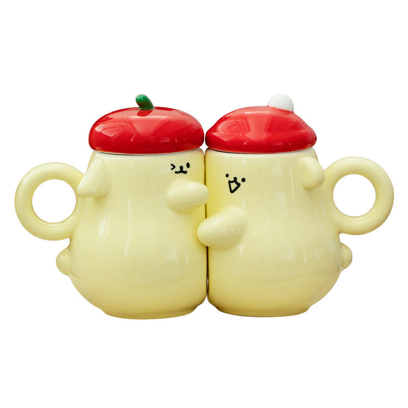 Ceramic Cute Couple Cups